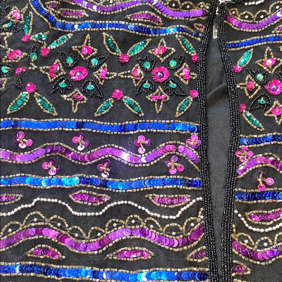 Papell Boutique vintage sequins jacket - Picture 5 of 5